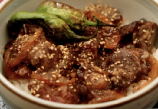 Beef Yakiniku Don